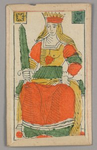 Karta do gry Minchiate (Tarot) autorstwa Unknown artist