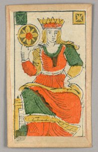 Karta do gry Minchiate (Tarot) autorstwa Unknown artist