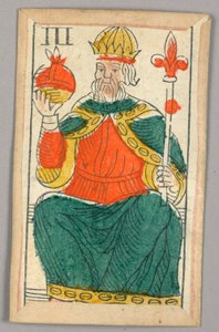 Karta do gry Minchiate (Tarot) autorstwa Unknown artist