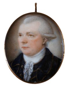 Miniaturowy portret kapitana Johna Coxona (malarstwo) autorstwa Unknown artist