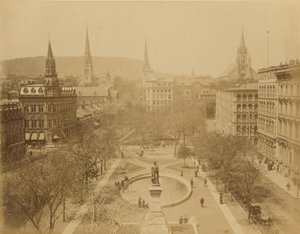 Montreal, Place Victoria autorstwa Unknown artist