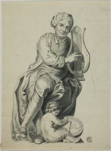 Pomnik Haendla autorstwa Unknown artist