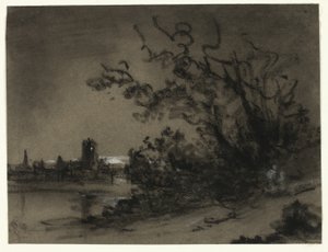 Scena księżycowa autorstwa Unknown artist