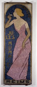 Mozaika na Szampańską Mummę, koniec XIX wieku autorstwa Unknown artist
