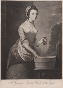 Pani Grosvenor Praczka dla królowej autorstwa Unknown artist
