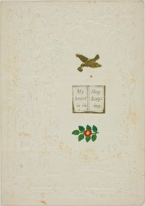Moje serce jest w Twojej opiece (Valentine) autorstwa Unknown artist
