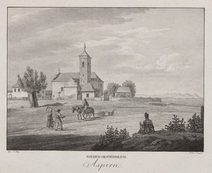 Dolna Austria, Aspern autorstwa Unknown artist