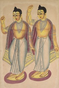 Nitai i Gaur autorstwa Unknown artist