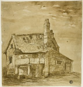 Old Farmhouse autorstwa Unknown artist