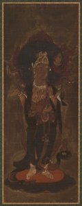 Jeden z dwunastu dewów: Emma-ten (<em>Yama</em> czy <em>Suyama-deva</em>?) autorstwa Unknown artist