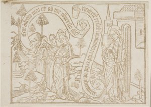 Strona z Canticum Canticorum (Pieśń Salomona) autorstwa Unknown artist