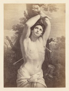 [Malowidło przedstawiające męczeństwo świętego Sebastiana]. autorstwa Unknown artist