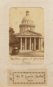 Panthéon - kościół Sainte Geneviève, Paryż autorstwa Unknown artist
