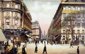 Paryż: rue de la Chaussée d