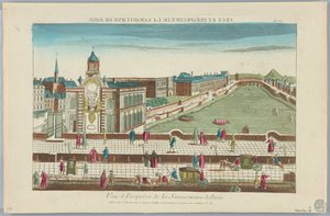 Peep-show, View and Perspective of the Samarytaine of Paris, nr 62 autorstwa Unknown artist