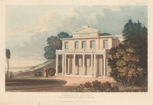 Perridge House: The Seat of Henry Limbrey Toll, Esq.polish autorstwa Unknown artist