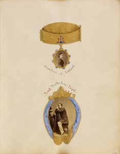 [Kolaż zdjęć z portretami hrabiny Listowel i lorda Berkeleya Pageta]. autorstwa Unknown artist