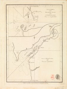 Plan Choul i rzeki Surat autorstwa Unknown artist