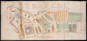 Plan Deptford Dockyard autorstwa Unknown artist
