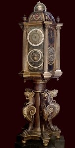 Zegar planetarny (maszyna astronomiczna). 16 wiek. Muzeum Guimet. autorstwa Unknown artist