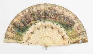 Plisowany wentylator autorstwa Unknown artist
