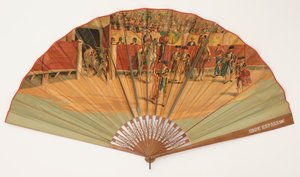 Plisowany wentylator autorstwa Unknown artist