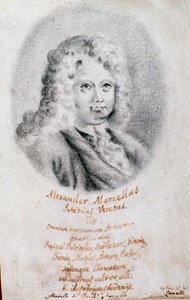 Portret Alessandro Marcello (rysunek) autorstwa Unknown artist