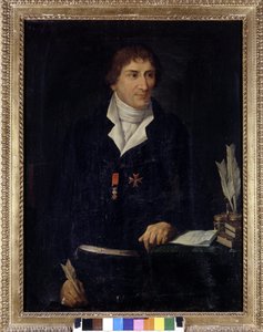 Portret Alessandro Verri, brat Pietro Verri (1728 - 1797). Anonimowy. 18 wiek. Willa Sornani w Zurychu. autorstwa Unknown artist