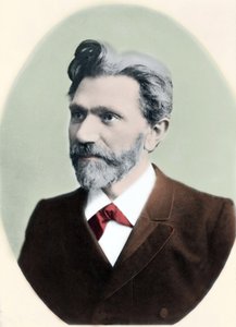 Portret Augusta Bebla (1840-1913), niemieckiego polityka. autorstwa Unknown artist