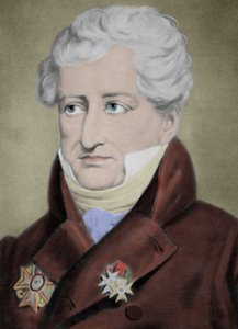 Portret barona Georgesa Cuviera (1769-1832), francuskiego przyrodnika. autorstwa Unknown artist