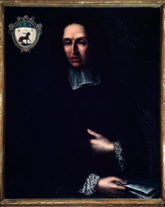 Portret Bartolomeo Monari (XVIII w.) włoskiego kompozytora Anonimowe malarstwo. Bolonia z XVIII wieku, civico museo musicale autorstwa Unknown artist