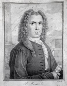 Portret Benedetto Marcello (grafika) autorstwa Unknown artist