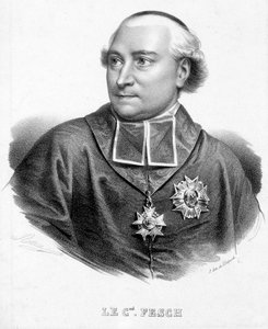 Portret kardynała Josepha Fescha, wuja Napoleona Bonaparte (1763-1839). autorstwa Unknown artist