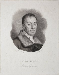 Portret Carlo Di Negro (rycina) autorstwa Unknown artist