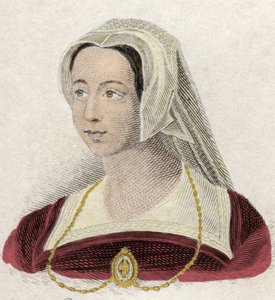 Portret Catherine Parr (lub Parre autorstwa Unknown artist