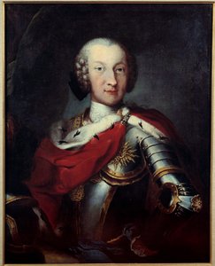 Portret Karola Emanuela III (1701-1773), księcia Sabaudii, króla Sardynii, wielkiego mistrza malarstwa Anuncjatek. XVIII-wieczny Paryż, Muzeum Legii Honorowej autorstwa Unknown artist