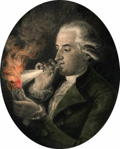 Portret Francois Pilatre de Rozier (1756-1785), francuskiego chemika i lotnika. autorstwa Unknown artist