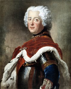 Portret Fryderyka II Wielkiego (1712-1786), króla pruskiego autorstwa Unknown artist