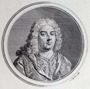 Portret Georga Friedricha Haendla (rycina) autorstwa Unknown artist