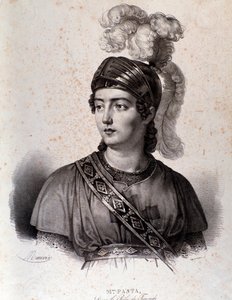 Portret Giuditta Pasta w Tancredi, dzieło Gioacchino Rossiniego autorstwa Unknown artist