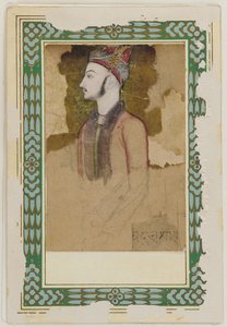 Portret Ibrahima Adila Szacha II z Bijapur (zm. 1626) (?) autorstwa Unknown artist