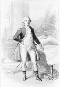 Portret Jean-Francois Galaup, hrabiego La Perouse (Jean Francois Laperouse autorstwa Unknown artist