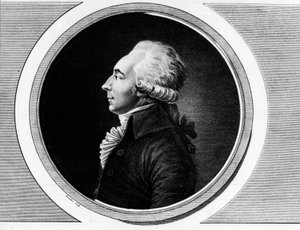 Portret Jeana Baptiste Anacharsis Clootza (Jean-Baptiste autorstwa Unknown artist