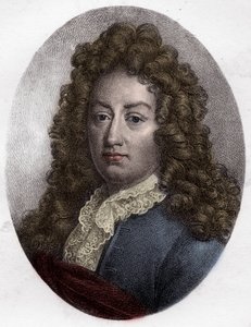 Portret Jeana Francois Regnarda, francuskiego pisarza i dramaturga autorstwa Unknown artist