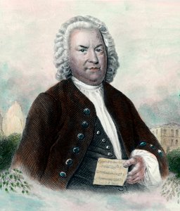 Portret Jeana Sebastiena Bacha (Johann Sebastian Bach autorstwa Unknown artist