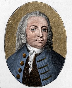 Portret Johanna Christiana Gunthera. poeta niemiecki (1695-1723). Rytownictwo. autorstwa Unknown artist