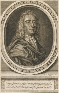 Portret Jonathana Swifta (1667-1745) Grawiura 1726 Kolekcja privee autorstwa Unknown artist