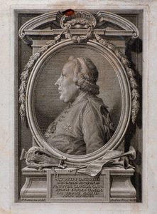 Portret Josepha Santarelli (rycina autorstwa Unknown artist