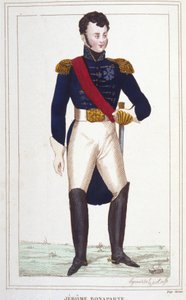 Portret Jêrome Bonaparte 1784-1860 grawerowanie 1830 autorstwa Unknown artist