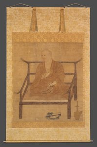 Portret Kobo Daishi (Kukai) autorstwa Unknown artist